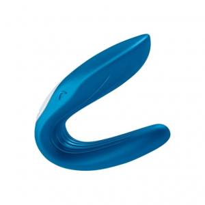 Вибратор для двоих &quot;Satisfyer Double Whale&quot; синий